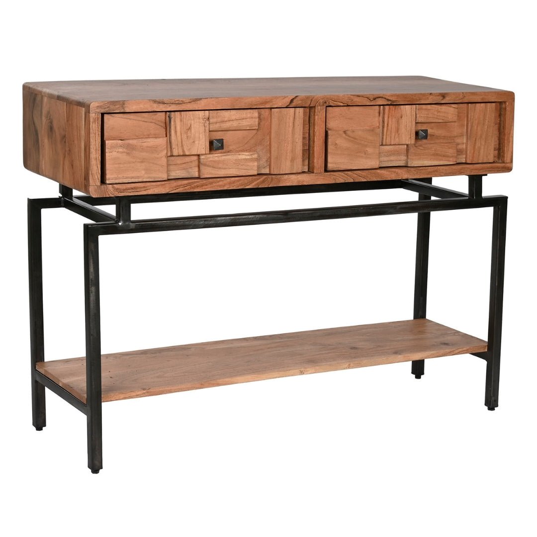Wooden Acacia Console Table - LUXONAS