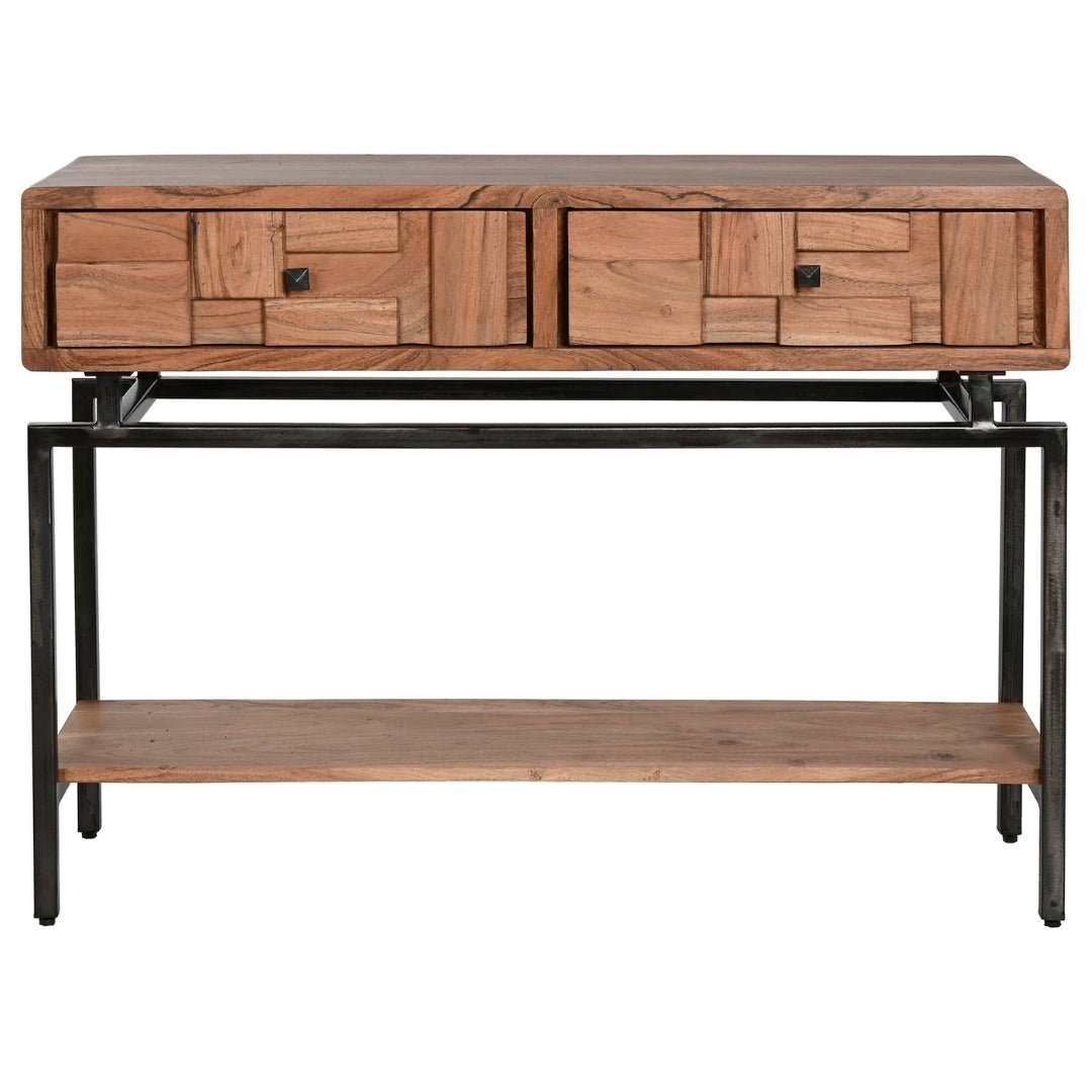 Wooden Acacia Console Table - LUXONAS