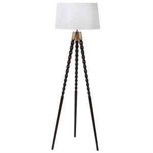 Wooden Swindle Floor Lamp - LUXONAS
