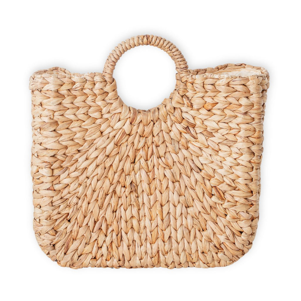 Woven Summer Bag | SAMBAS Shopping Bag made of Water Hyacinth - LUXONAS HOME