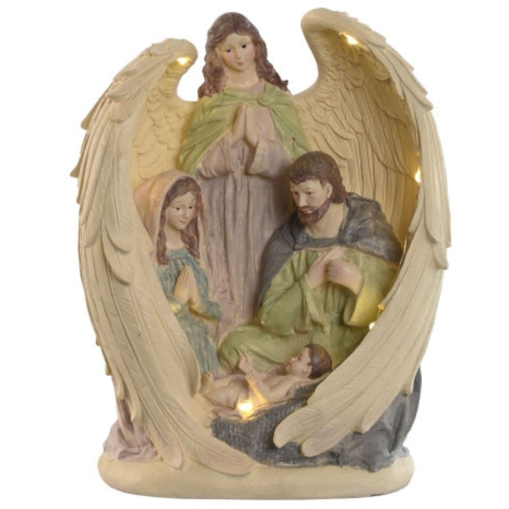 Xmas Angel Birth Resin Figure - LUXONAS