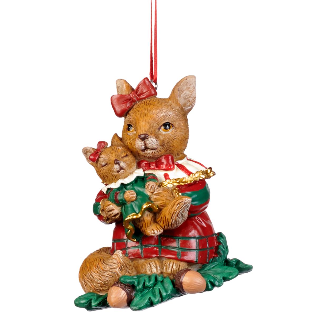 Xmas Hanging Female Squirrel - LUXONAS