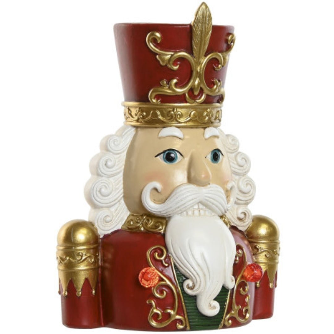 Xmas LED Nutcracker Head - Festive Holiday Decor - LUXONAS