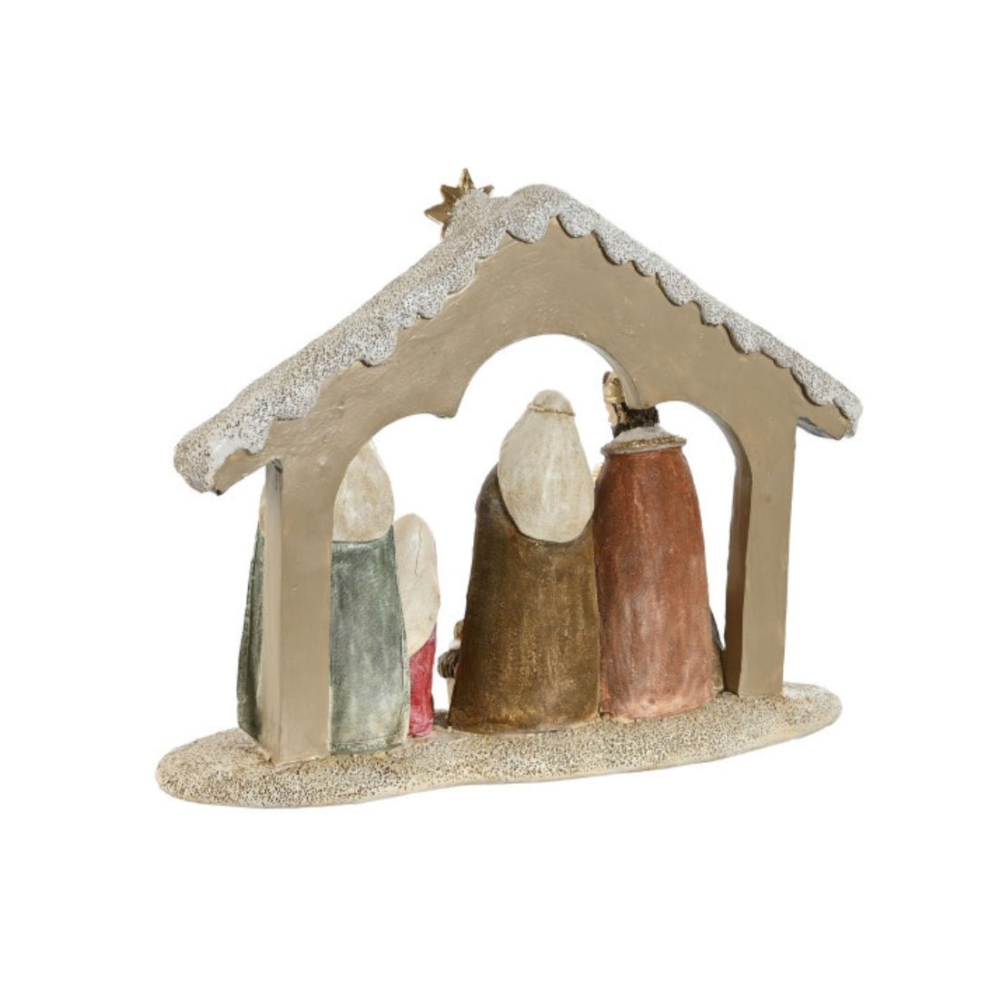 Xmas Resin Birth Figure - Traditional Christmas Decor - LUXONAS