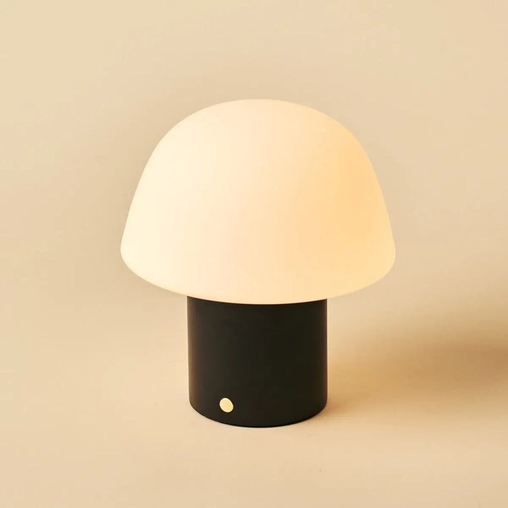 Yannick Black Cordless Table Lamp | Modern, Battery - Powered & Sustainable Design - LUXONAS HOME