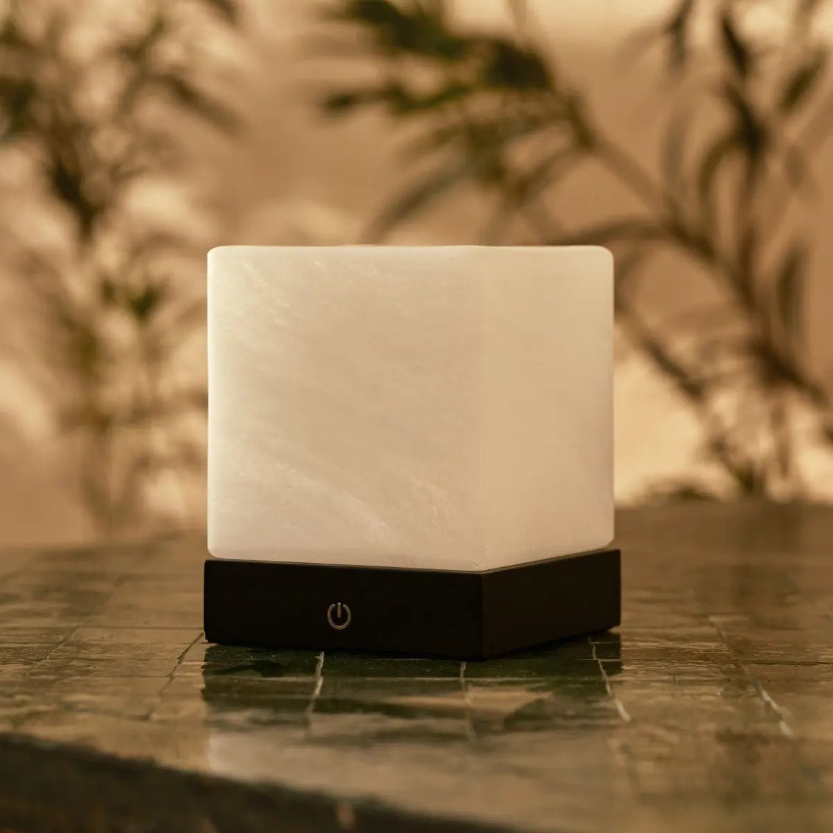 Yce Black Cordless Wooden Lamp | Rechargeable, Dimmable & 100 - Hour Battery Life - LUXONAS HOME