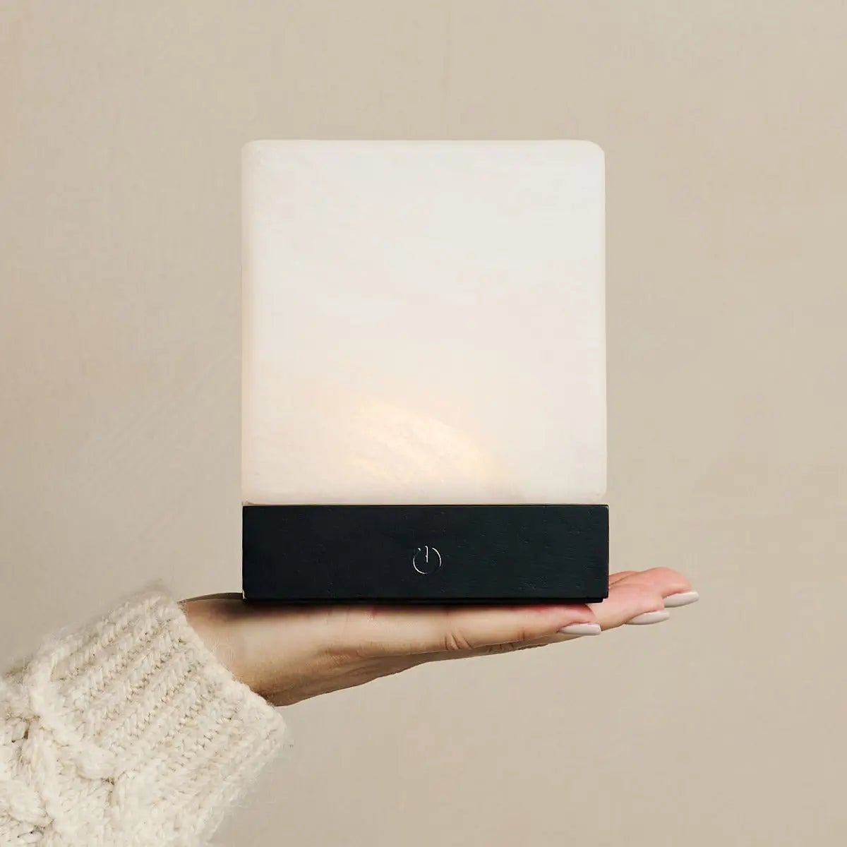 Yce Black Cordless Wooden Lamp | Rechargeable, Dimmable & 100 - Hour Battery Life - LUXONAS HOME