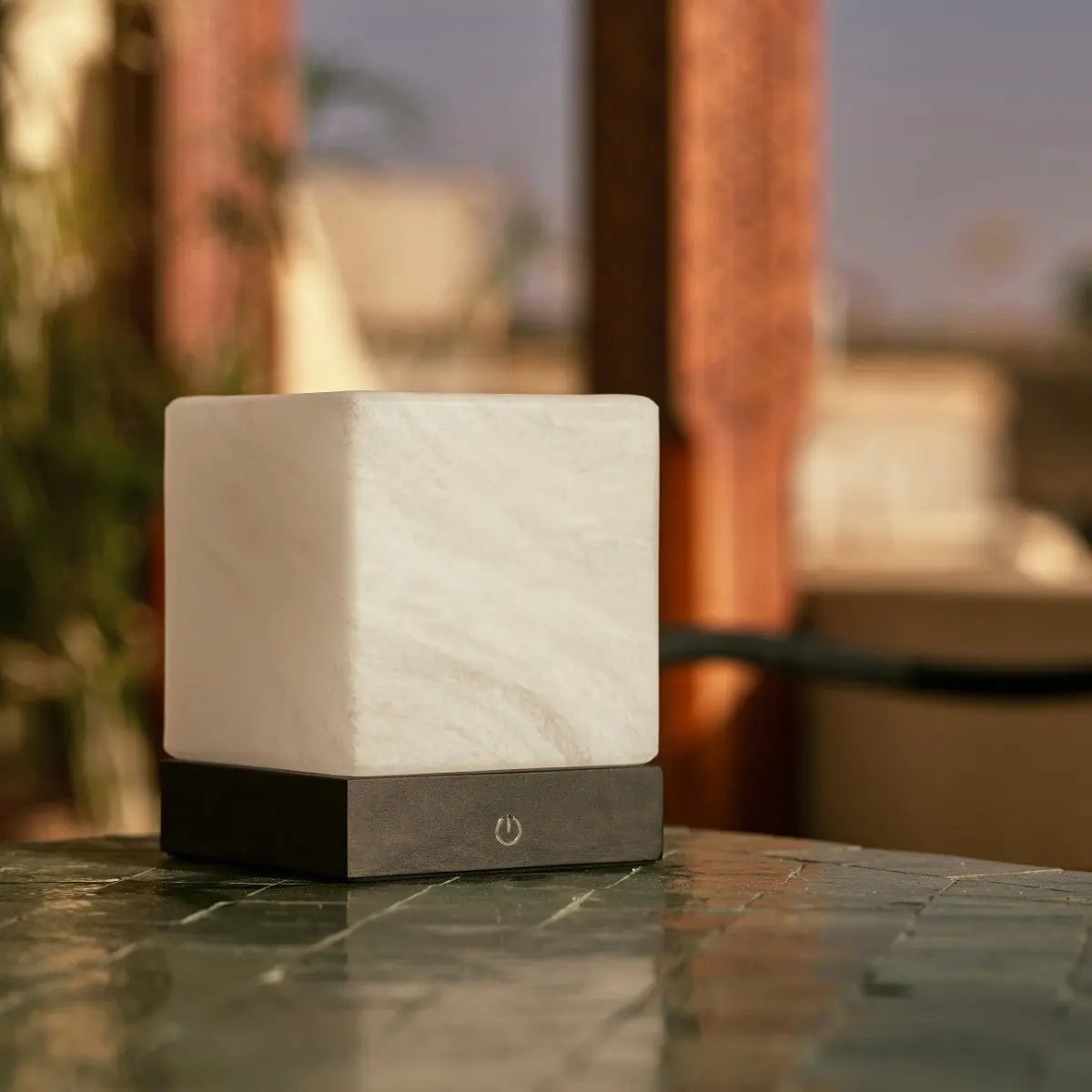 Yce Black Cordless Wooden Lamp | Rechargeable, Dimmable & 100 - Hour Battery Life - LUXONAS HOME