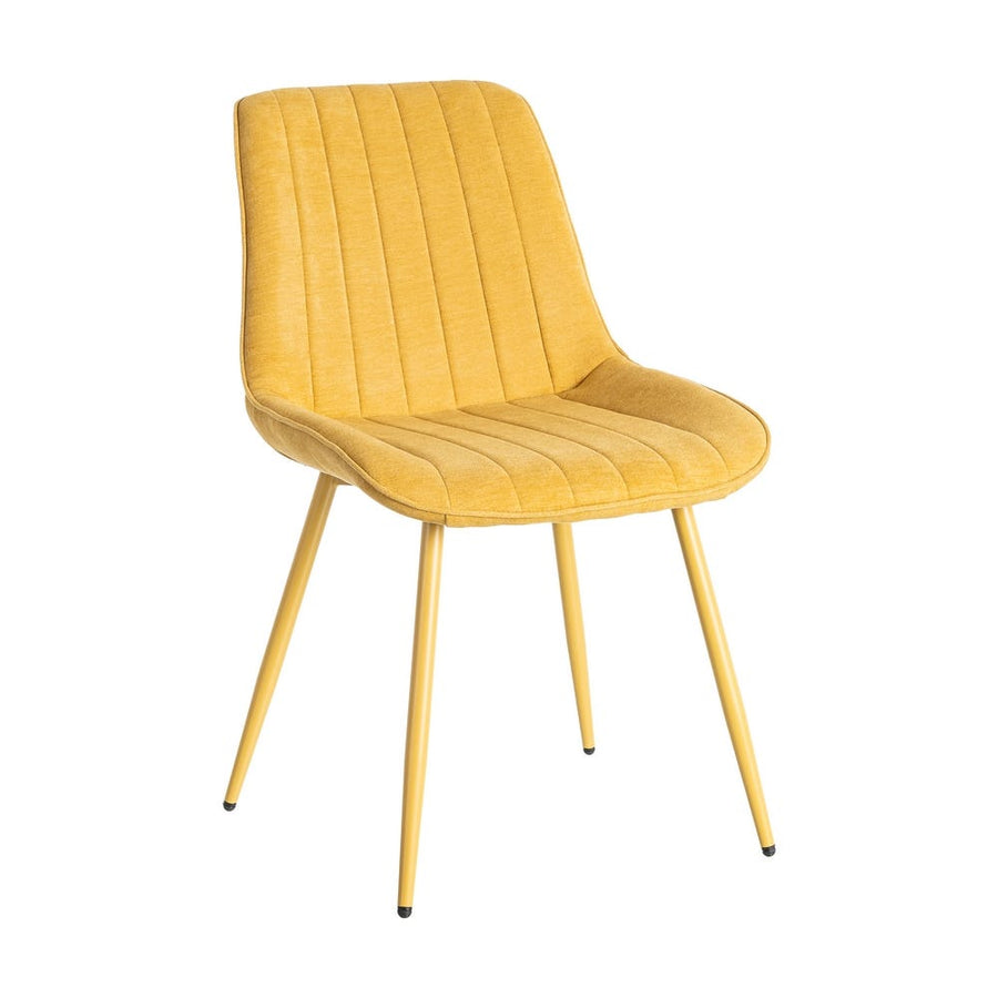 Yellow Fabric Chair