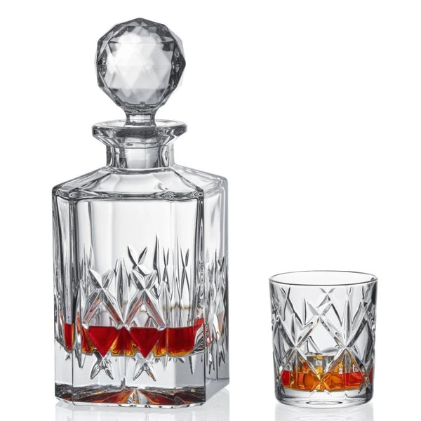'York' Crystal Whisky Set